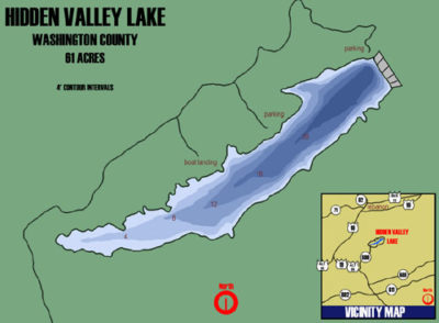 Lac de la vallée cachée