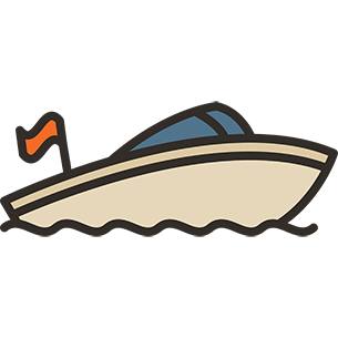 Icône de la navigation de plaisance