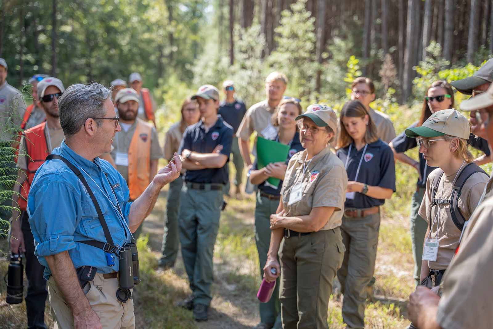 Partager les connaissances avec les forestiers