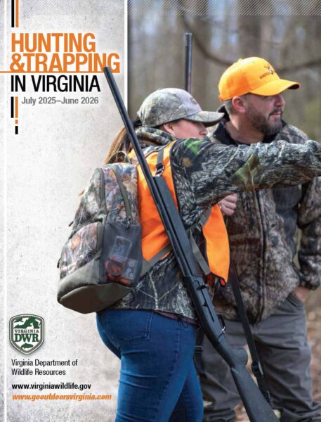 La couverture du bulletin 2025-2026 Chasse & Trapping in Virginia regulations digest