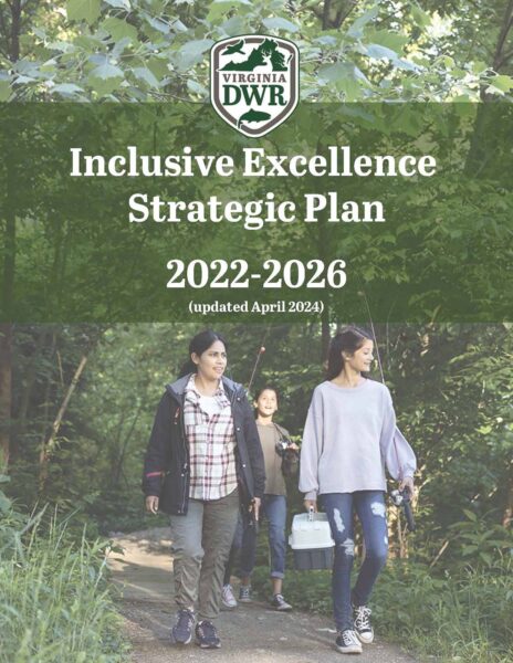 La couverture du site 2022-2026 DWR Inclusive Excellence Strategic Plan (Plan stratégique d'excellence inclusive)