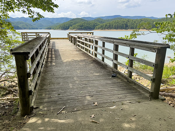 Scrutez le lac à la recherche d'oiseaux aquatiques et d'aigles à tête blanche depuis le point de vue accessible de Cole's Point. Crédit photo : Lisa Mease