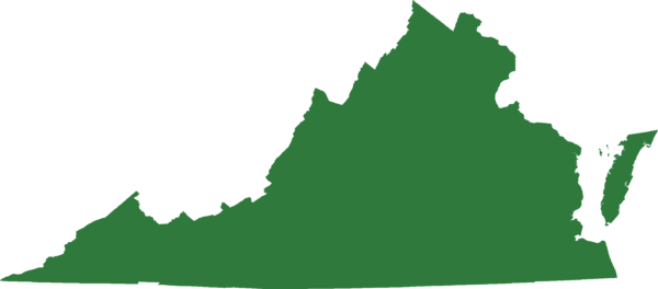 La grenouille verte est présente sur l'ensemble du territoire de la Virginie