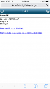 Une image du lien de téléchargement vers les blocs en utilisant la région et la priorité