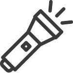 Icône de la lampe de poche