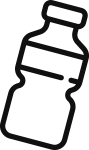 Icône de bouteille d'eau
