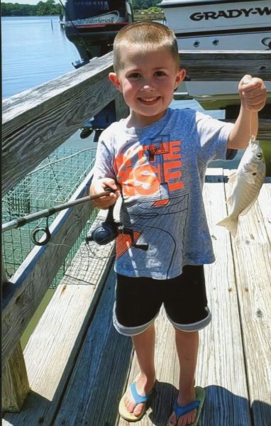 3e place : Marcel (5 ans)