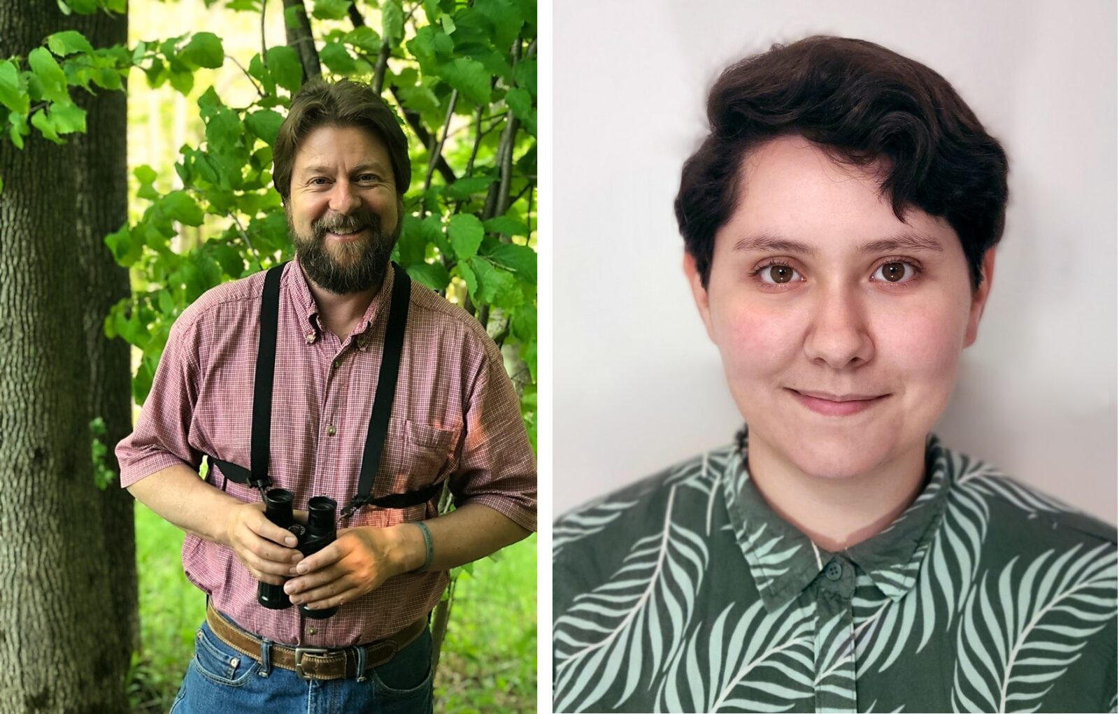 Deux photos de l'auteur des comptes-rendus d'espèces