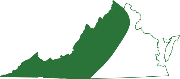 La salamandre scellée se trouve dans les régions montagneuses de la Virginie.