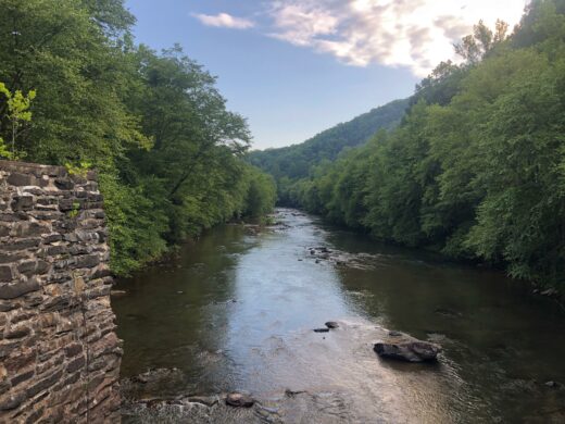 Rivière Tye dans le bloc prioritaire Arrington SE
