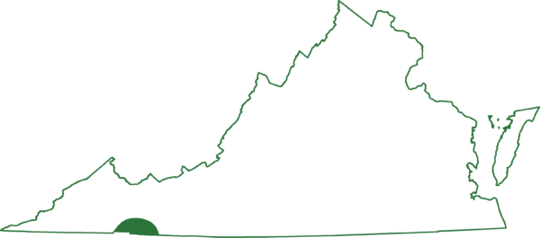 Cliquez pour agrandir l'image décrivant l'aire de répartition de la salamandre de Weller