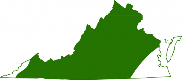 Carte de répartition de la salamandre gluante à points blancs