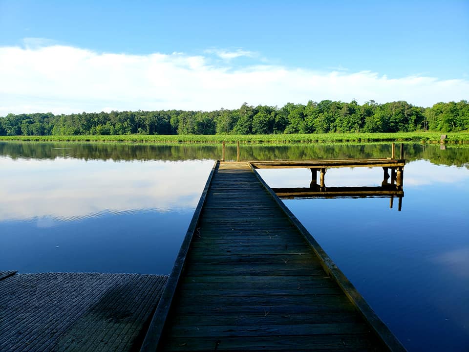 Image du quai de pêche de l'AMM de Chickahominy